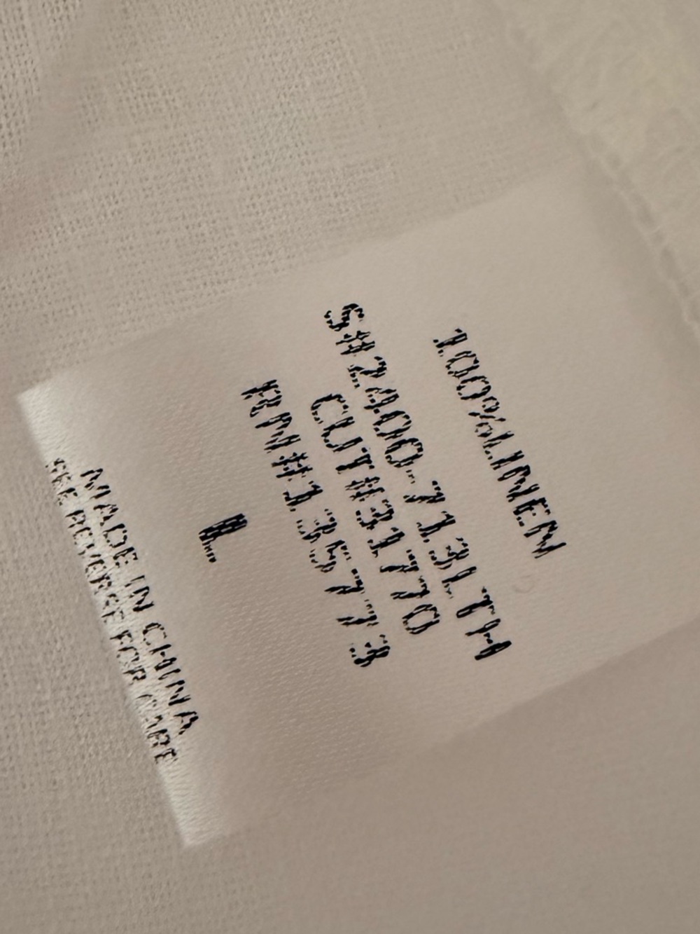 Robinson & Rodeo White Ruffle Linen Camisole - Picture 3 of 3